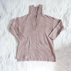 Barefoot Dreams Blush Turtleneck Sweater